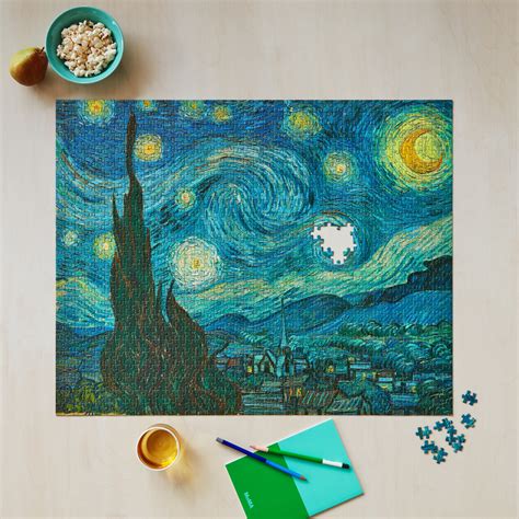 Vincent Van Gogh Puzzle | suturasonline.com.br