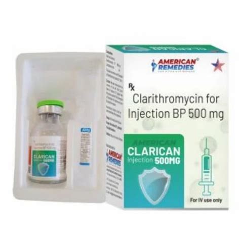 Clarithromycin 500mg at Rs 1599/box | Pharmaceutical Capsules in Surat ...