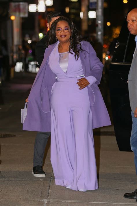 OPRAH WINFREY Out Promotes The Color Purple in New York 12/14/2023 ...