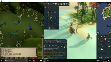 Old School Skull Sceptre Hunting Hype (left) / Uncharted Isles rs3 ...