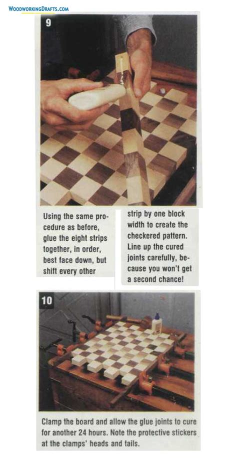 Chess Board Game Table Plans Blueprints For 4 Simple Designs