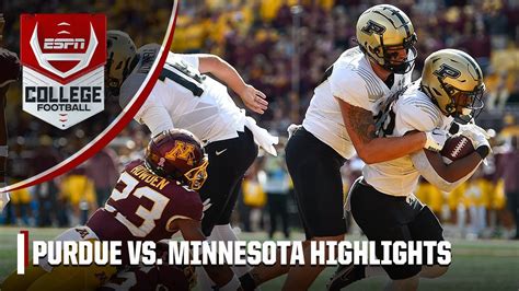 Purdue Boilmakers vs. Minnesota Golden Gophers | Full Game Highlights ...