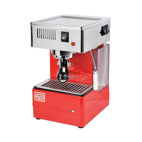 QuickMill 820 Espresso Machine Red – MiniPCaffe.com