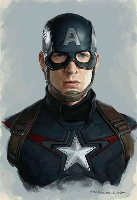 Chris ️ Evans (Art credit to owner) | Captain america, Captain america ...