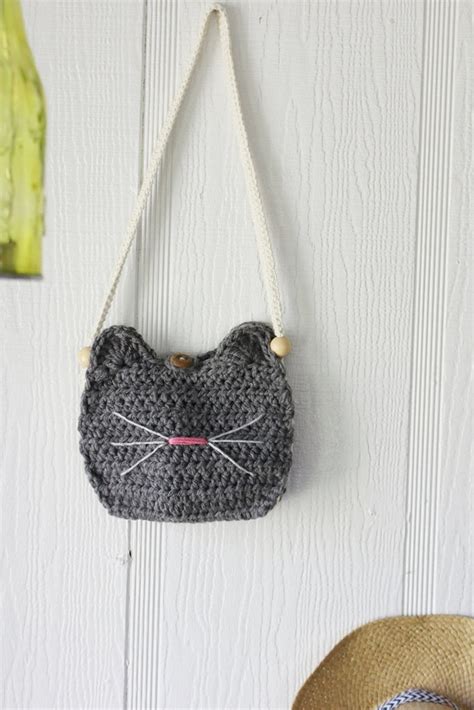 Crochet Cat Bag Pattern Crochet Cat Purse - Etsy