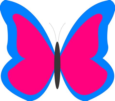 Black And White Free Design Cliparts Download - Butterfly Design Clip Art - Png Download - Full ...