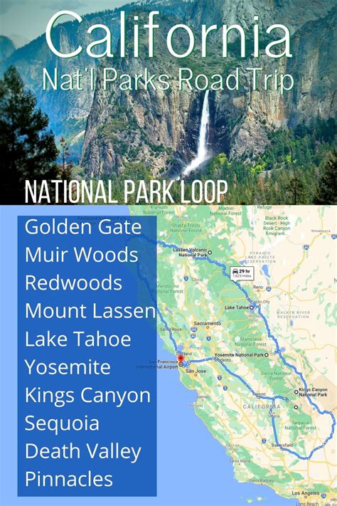 California Nat'l Parks Road Trip Pin 2 - 2 Travel Dads