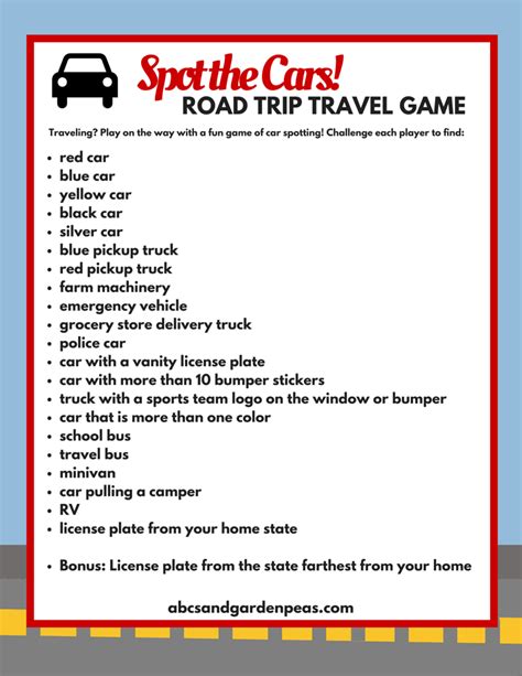 road trip games for adults printable - Rancid Microblog Lightbox