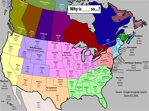 Top Google autocomplete result for "Why is [state / province / region/ territory] so ...