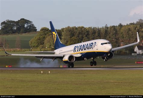 Aircraft Photo of EI-EFB | Boeing 737-8AS | Ryanair | AirHistory.net #377243