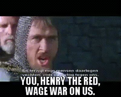 YARN | you, Henry the Red, wage war on us. | Army of Darkness (1992) | Video clips by quotes ...