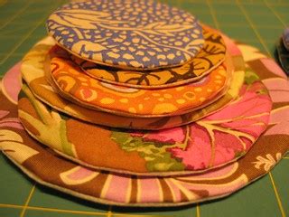 Stack of fabric stickers | Krista Hennebury | Flickr
