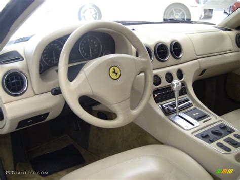 Cream Interior 2001 Ferrari 456M GTA Photo #55874241 | GTCarLot.com