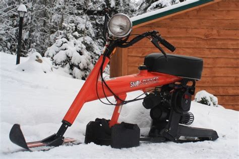 Turn your mountain bike into a pedal-assisted snowmobile with this ...