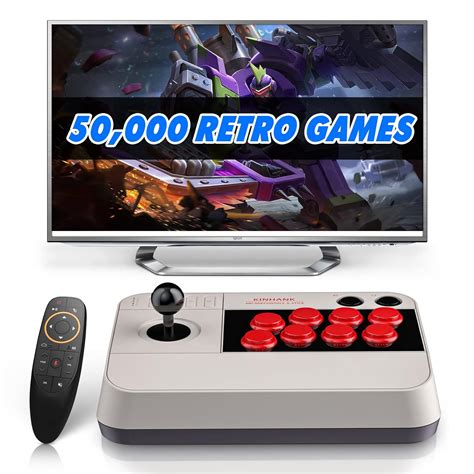 Amazon.com: Kinhank Arcade Console & Stick - Support 50,000 Games ...