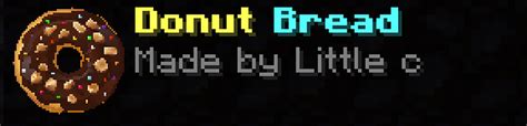 Donut Bread! Minecraft Texture Pack