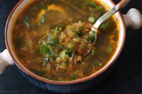 Lemon Coriander Soup Recipe (GF, Vegan) – Masalachilli