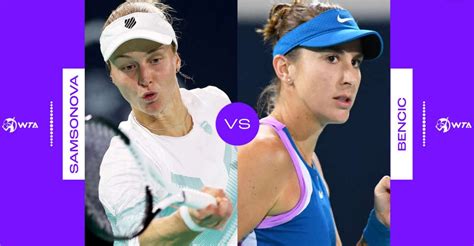 Bencic to face Samsonova for Mubadala Abu Dhabi Open title - Virgin ...