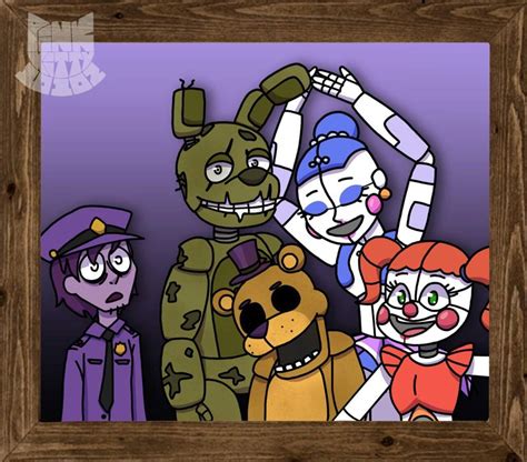 The Afton Family Animatronics – NBKomputer