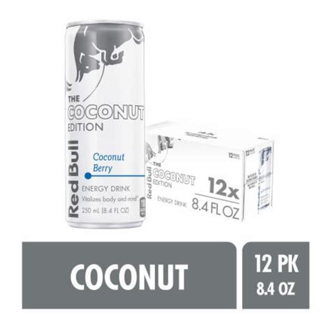 Red Bull Coconut Edition Coconut Berry Energy Drink, 12 pk / 8.4 fl oz - Fry’s Food Stores