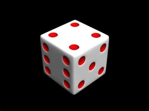 Cartoon Dice Rolling : Singular for dice) and turn it to 5 at the end. - Goimages Go