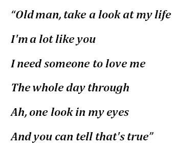 Neil Young's "Old Man" Lyrics Meaning - Song Meanings and Facts