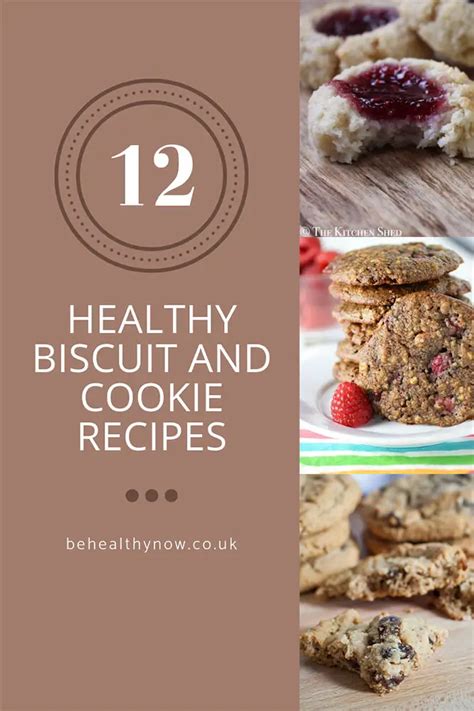 12 Healthy Biscuit and Cookie Recipes - Really Easy to Make!