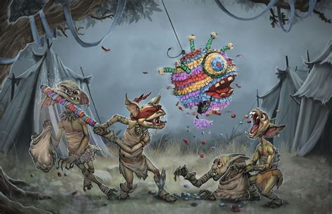 Ain't no party like a goblin birthday party! by GraphicGeek on DeviantArt