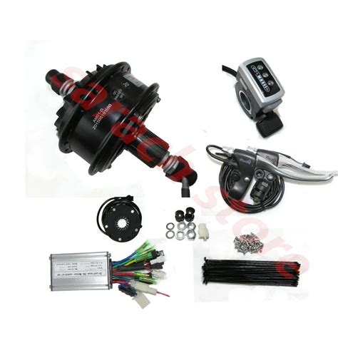 350W 24V brushless gear hub motor , electric hub motor , electric ...