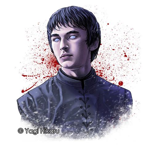 Bran Stark / Three-Eyed Raven by yagihikaru on DeviantArt