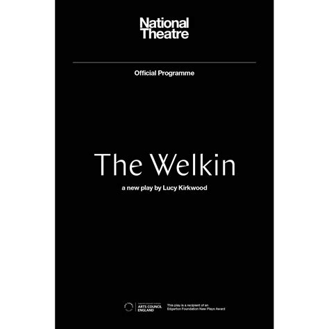 The Welkin Programme – National Theatre Shop