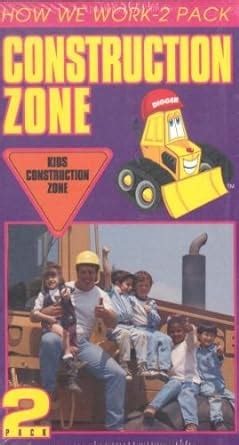 Amazon.com: Construction Zone - Road Construction/Building Construction (How We Work - 2 Pack ...