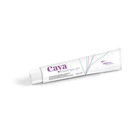 CAYA GEL espermicida anticonceptivo natural para usar junto a diafragma