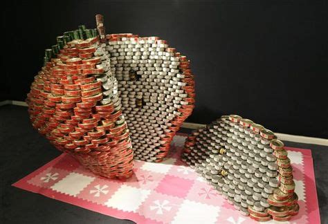 30 Canned Food Art ideas | canned food, food art, canned