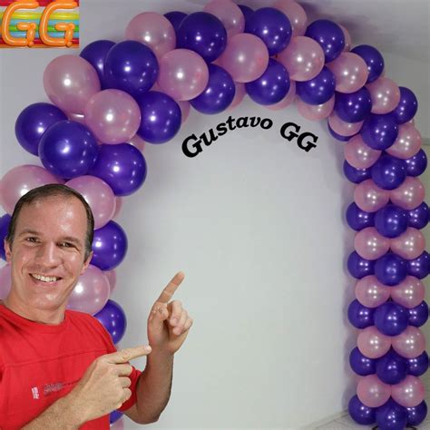 Arco de globos sin estructura decoracion con globos con gustavo gg – Artofit