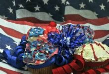 American Flag Cupcakes Free Stock Photo - Public Domain Pictures