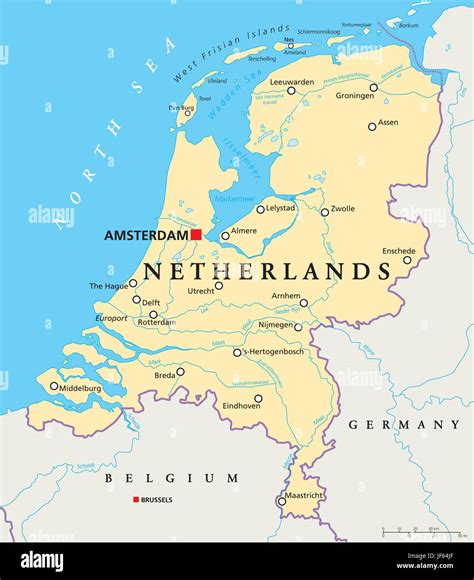 holland, netherlands, amsterdam, rotterdam, map, atlas, map of the world Stock Vector Image ...