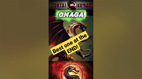 ONAGA Mortal Kombat 1 Concept Art 2023 😲😁 (Best one at the End!) #Shorts #MK1 - YouTube