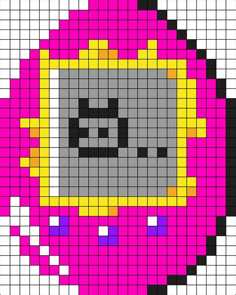 Tamagotchi Perler Perler Bead Pattern | Bead Sprites | Misc Fuse Bead Patterns