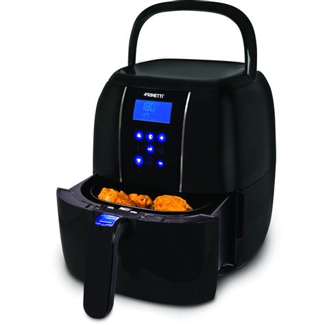 Prinetti Digital Air Fryer 3L Black - IA0965 | BIG W | Air fryer, Fryer, Hot chip