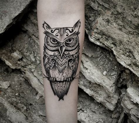 Тату Сова - Значение и Эскизы Татуировки с Совой | Tattoo-ideas.ru