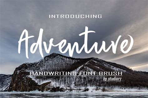 Adventure Font by StudioRz · Creative Fabrica | Adventure fonts, Adventure, Hand drawn fonts