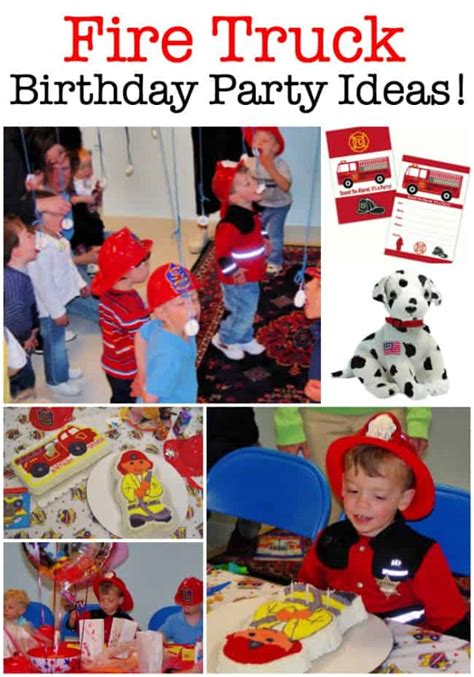 Fire Truck Birthday Party Ideas : Sound The Alarm For The Ultimate Fire Truck Birthday Party ...