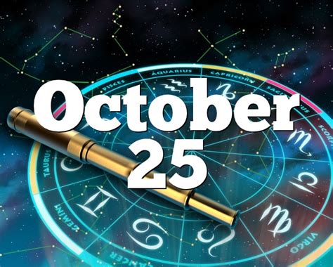 October 25 Birthday horoscope - zodiac sign for October 25th