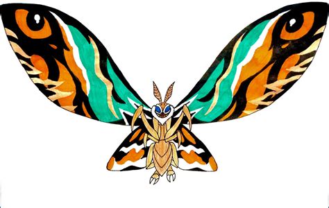 Mothra: Queen of the Monsters by petifox on DeviantArt