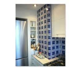 I love the cobalt blue. Wonder how it would look with a bright orange stove? Kitchen Renovation ...
