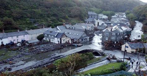 Remembering the terrifying flash flood that ravaged Boscastle in 2004 ...