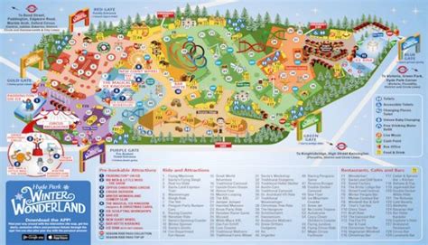 Help Find Your Way Around With The Winter Wonderland 2019 Map