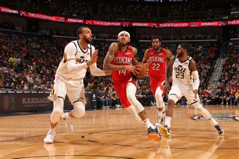 Pelicans vs. Jazz Game Action Photos | 2019-20 Game 42 Photo Gallery ...