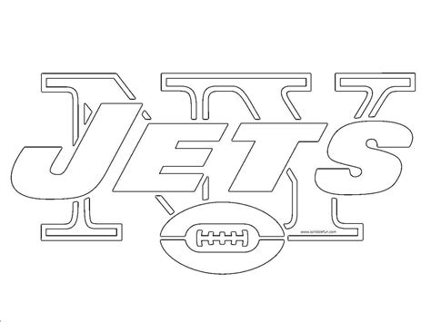 New York Jets Coloring Pages Pdf Printable - Coloringfolder.com